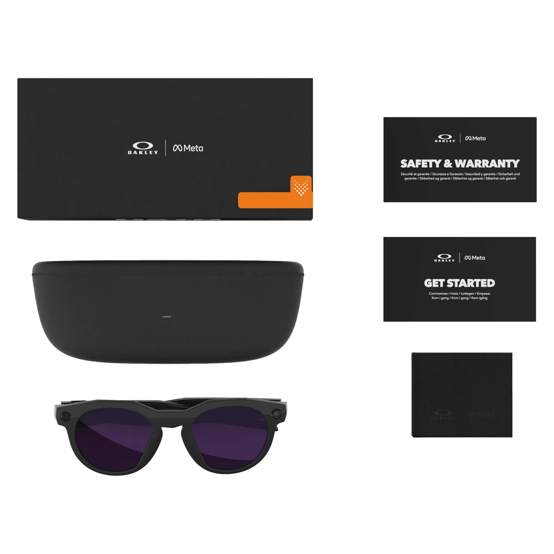 Oakley Meta HSTN | Dark Golf | Black Prizm | 8 Horas de Batería | 3K HD Res - Image 7
