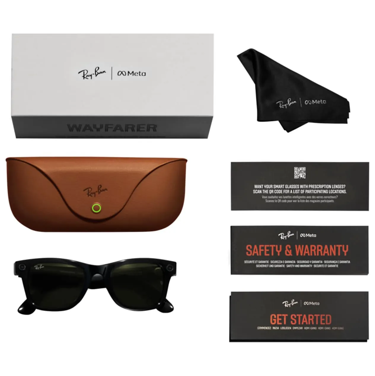 Ray-Ban Meta Glasses Wayfarer | Gen 1 | Matte | Lentes Verdes Transitions - Image 11