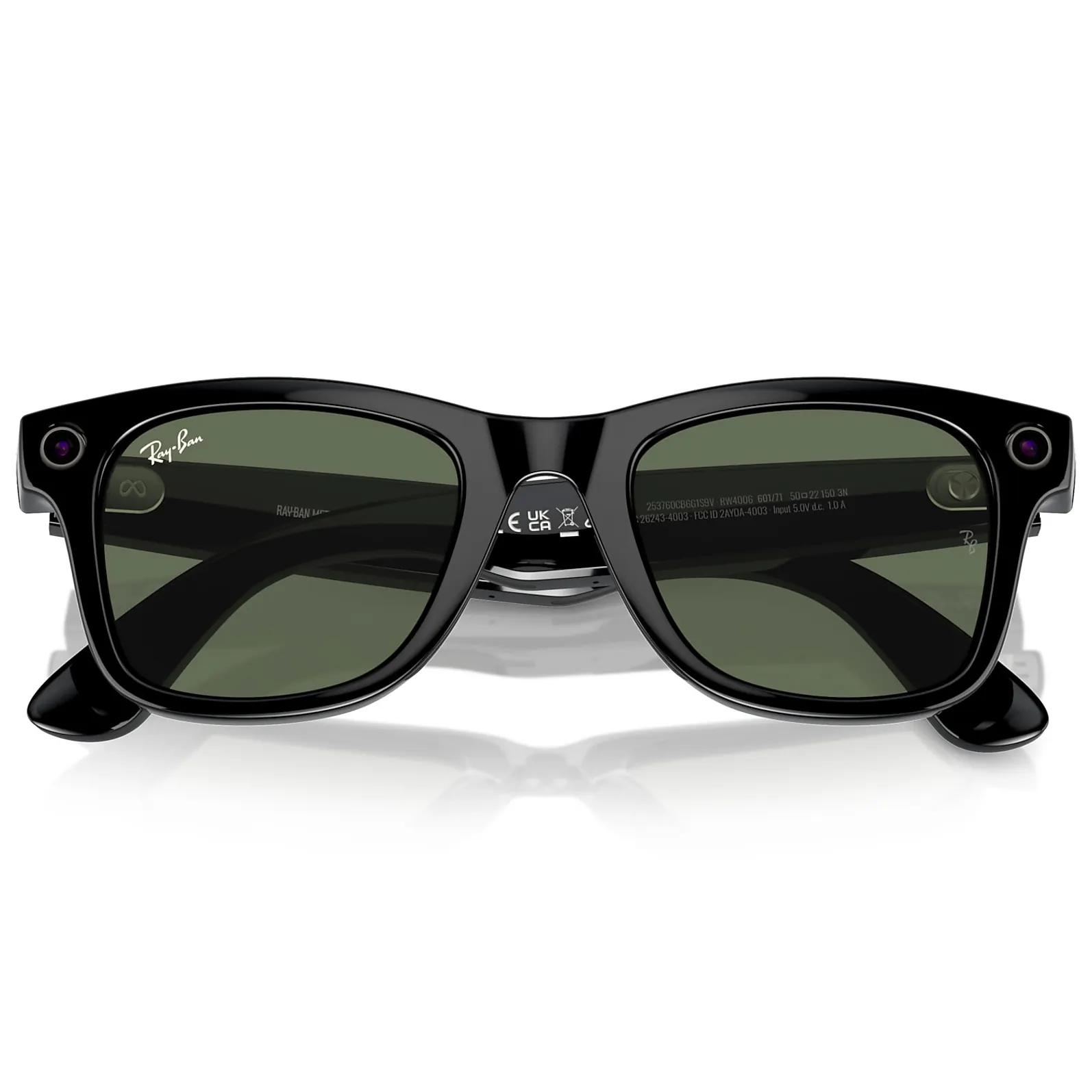 Ray-Ban Meta Glasses Wayfarer | Gen 1 | Brillante | Lentes Verdes - Image 4