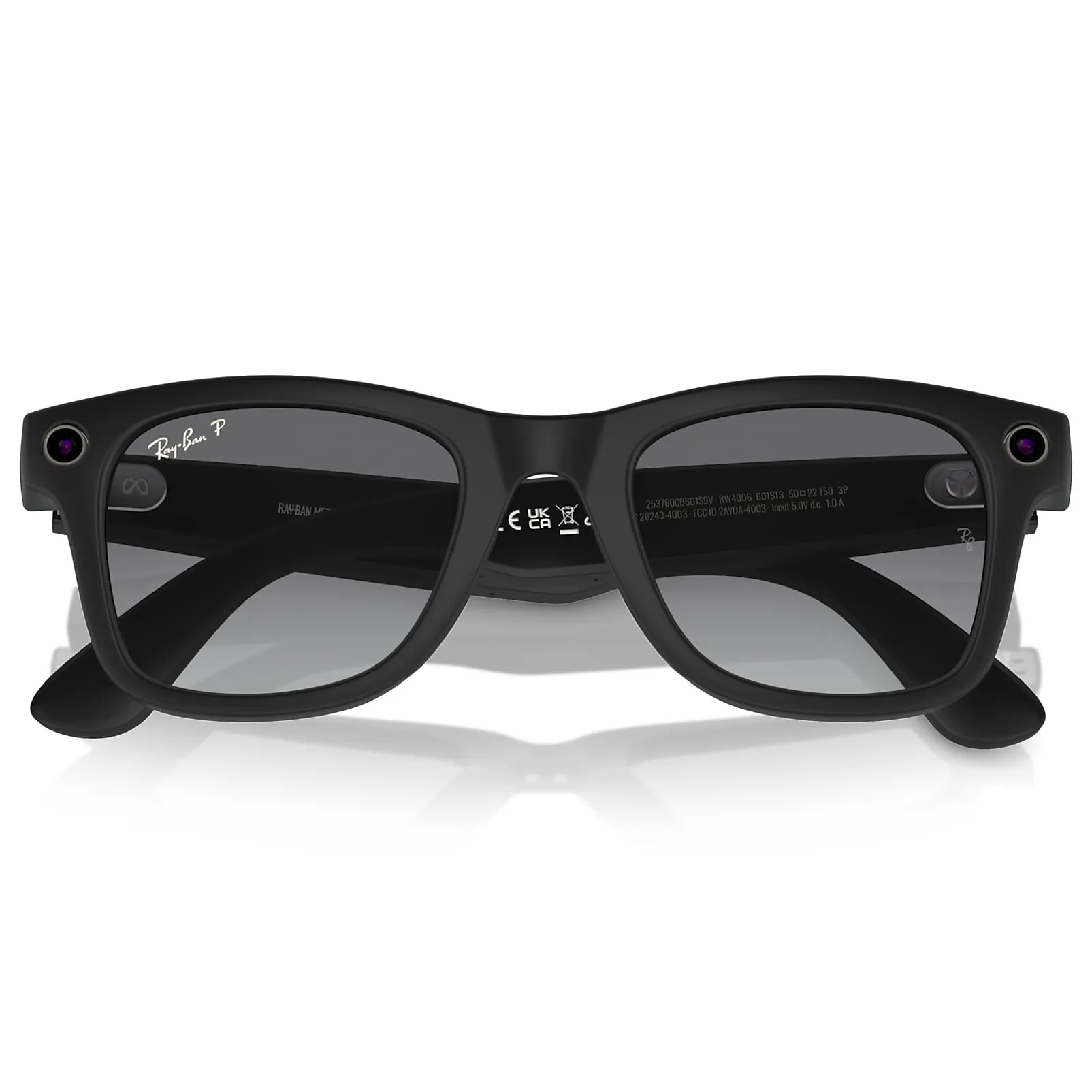 Ray-Ban Meta Glasses Wayfarer | Gen 1 | Matte | Lentes Grafito Polarizado - Image 4