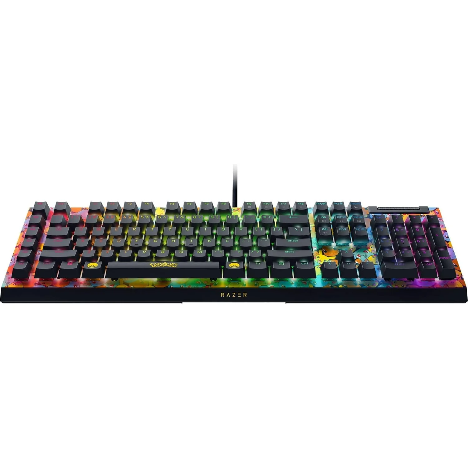 Teclado Razer BlackWidow V4X Pokémon Edition | Green Switch | Cableado - Image 2