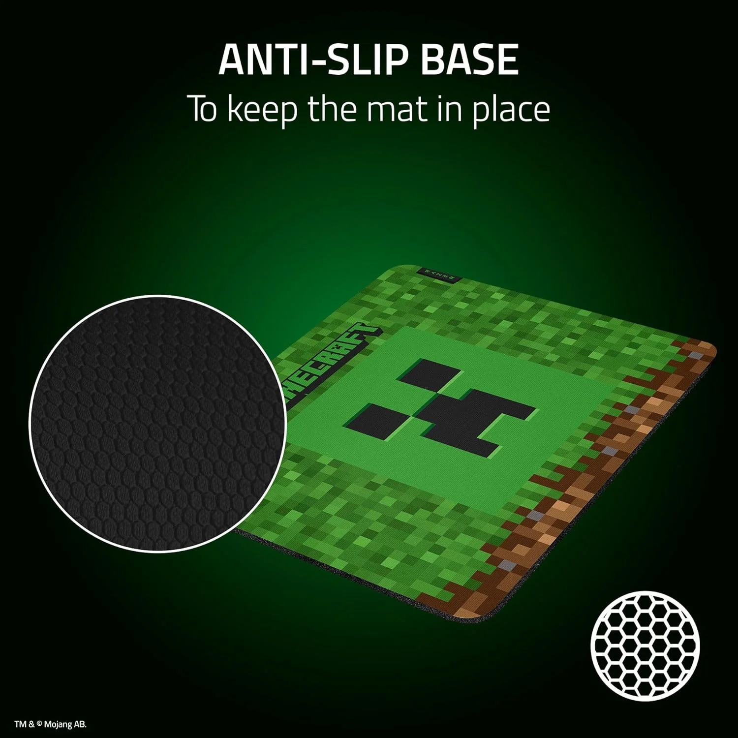 Mouse Pad Razer Gigantus V2 Minecraft Edition Mediano RZ02-03333800-R3M1 - Image 4