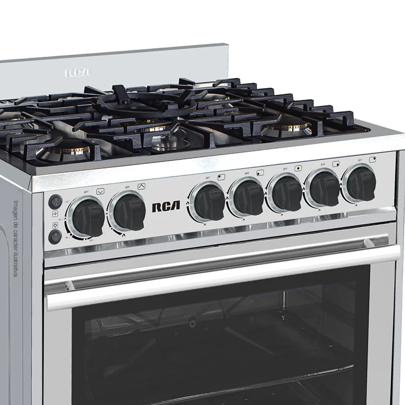 Estufa a Gas RCA RCCC8005F | 30" | Comercial - Image 2