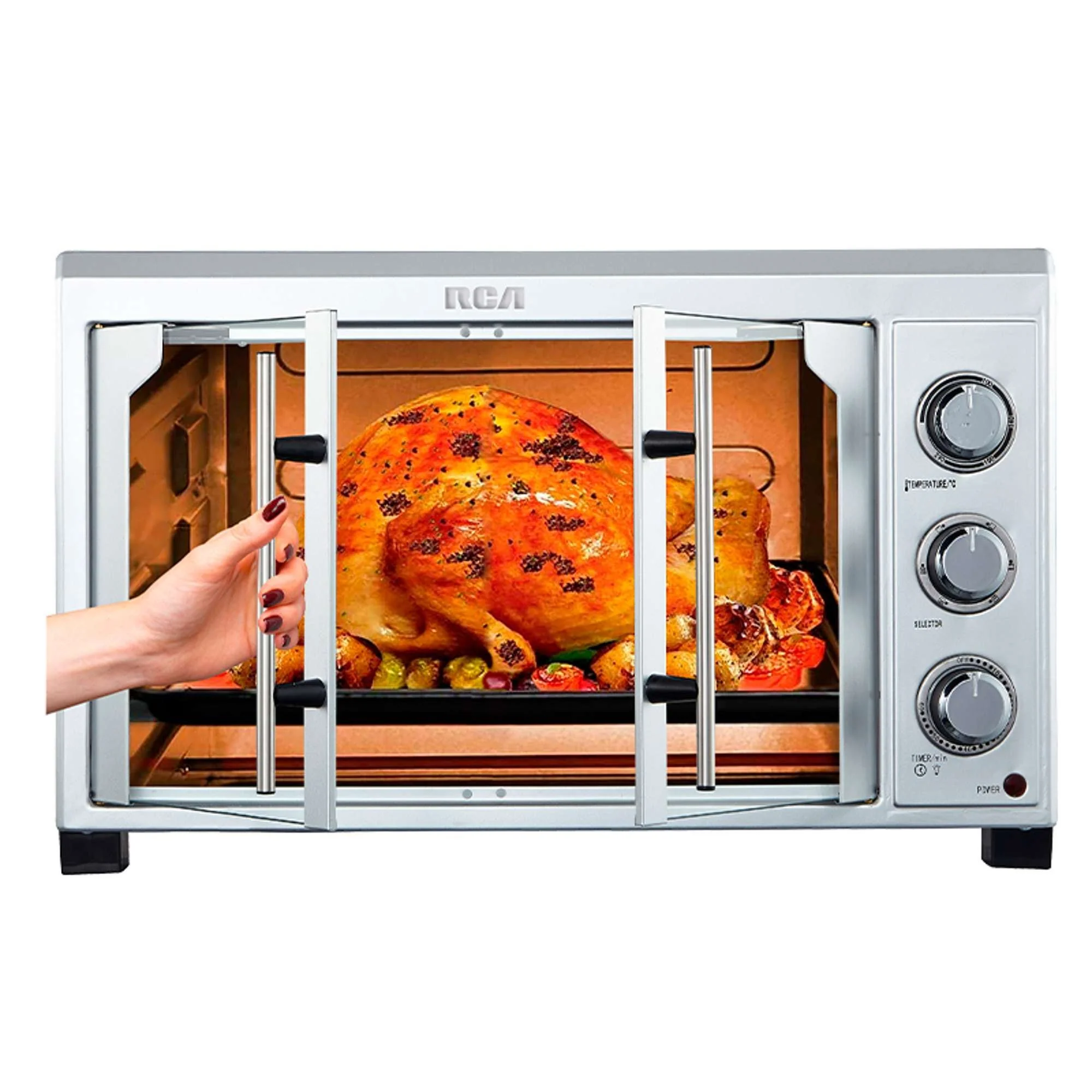 Horno Freidora de Aire RCFA25SS RCA | 25 Litros | 6 en 1 | French Door - Image 2