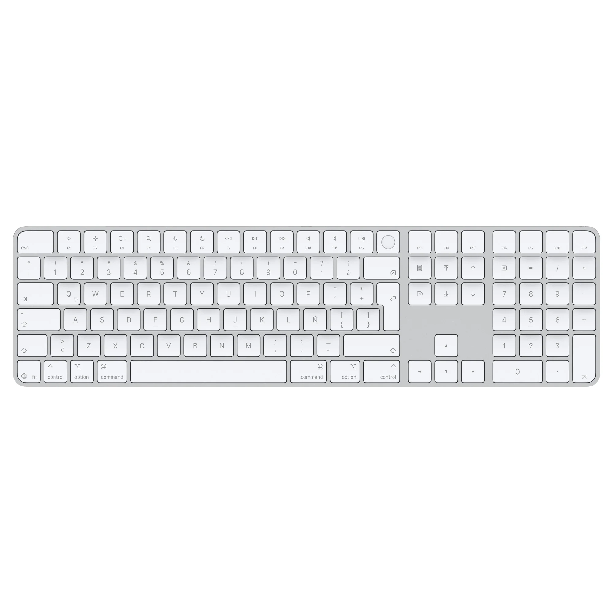 Teclado Apple Magic Keyboard con Teclado Numérico MXK73LA/A | Para Mac | Español | Touch ID