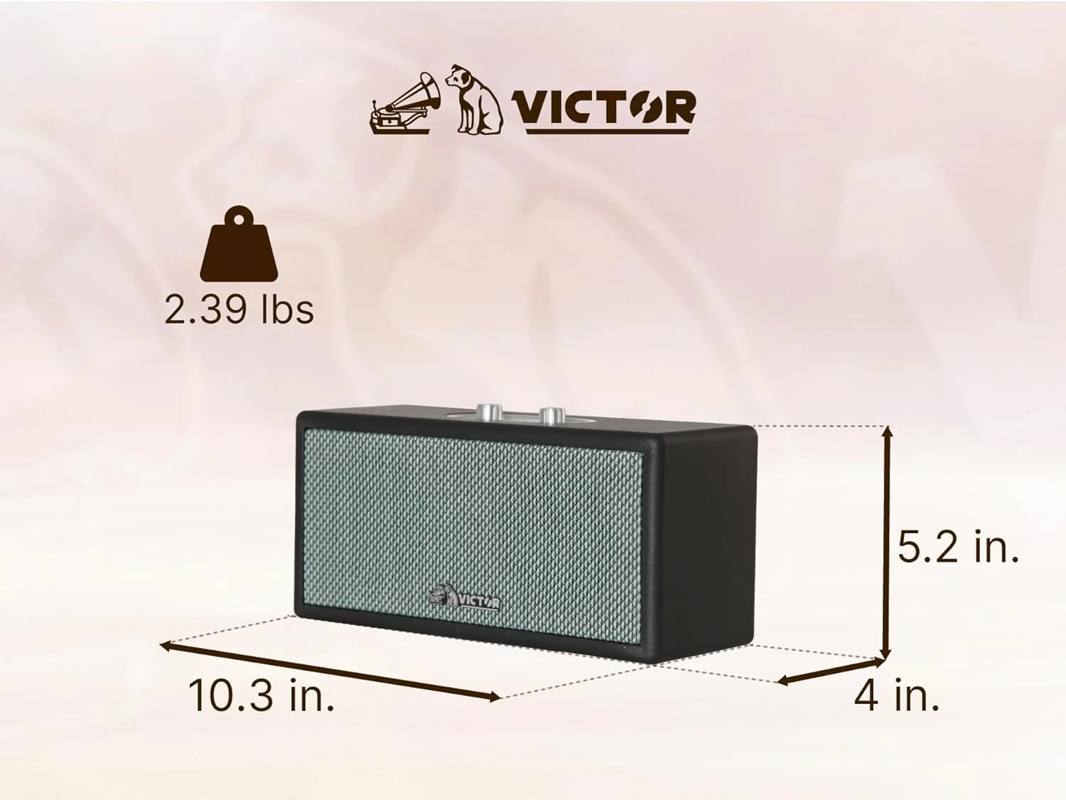 Bocina Portatil Victor VAS-3003-BK | FM | Bluetooth - Image 3