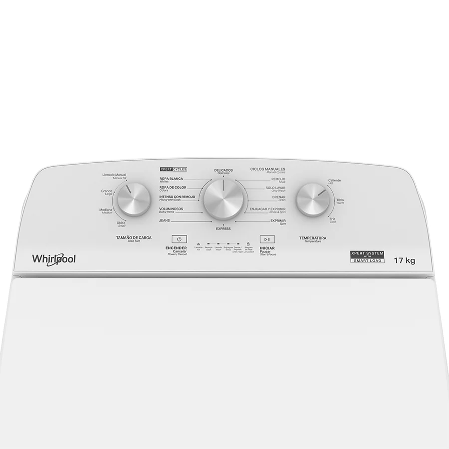 Lavadora Whirlpool 8MWTW1713MJQ | 17KG | Carga Superior - Image 2