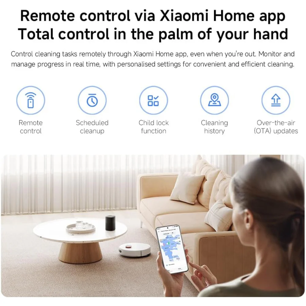Aspiradora Inalámbrica Xiaomi Robot Vacuum S40 - Image 5